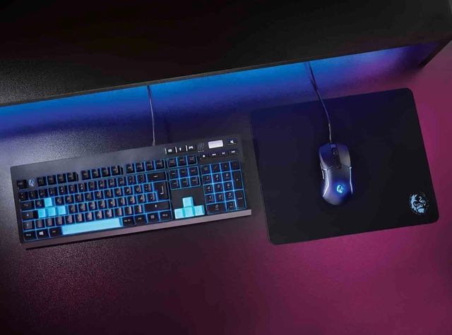 Teclado ,ratón y alfombrilla set gaming