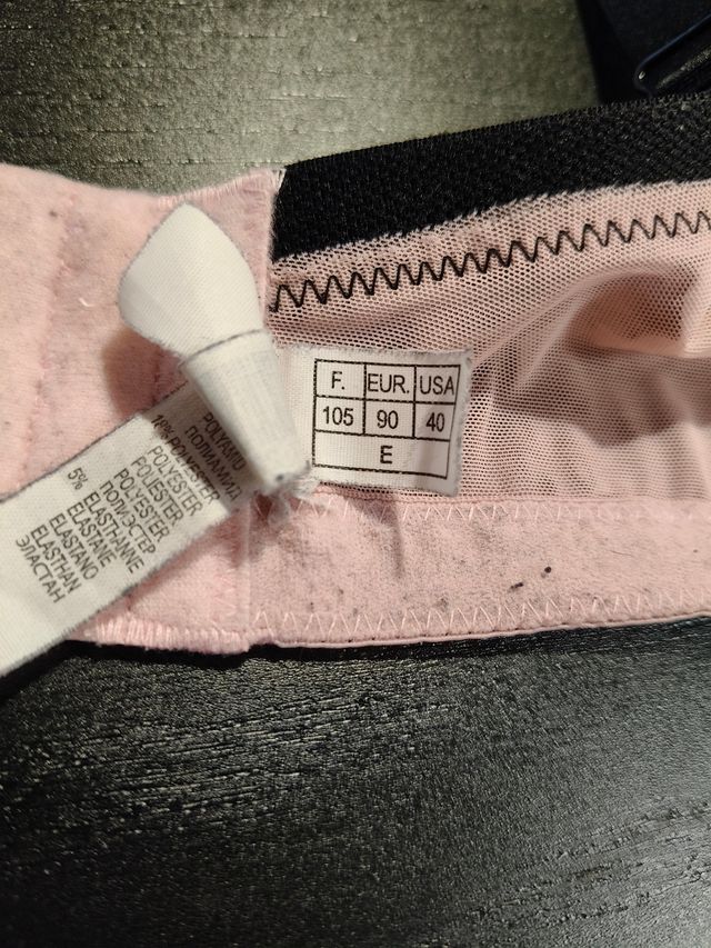 Reggiseno rosa Charlott'