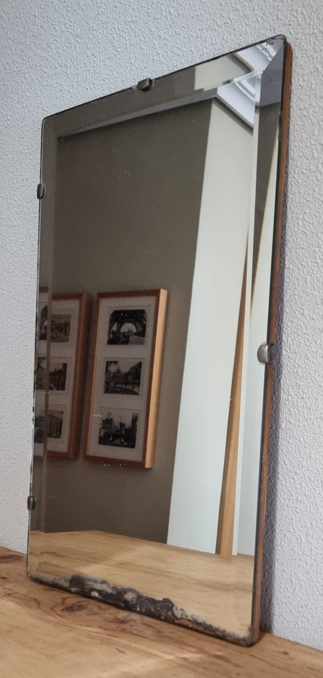 Bonito espejo vintage con luna biselada