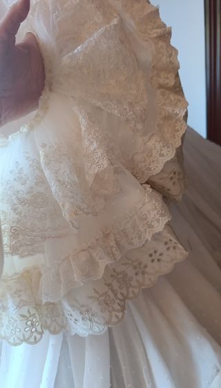 Vestido Flamenca y chaleco.