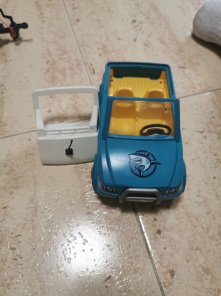 Playmobil: Coche y Lancha