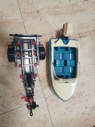Playmobil: Coche y Lancha