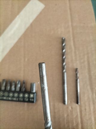 Brocas y juego para taladro, destornilla