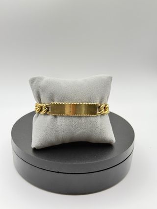 Ref163 Esclava de oro de 18k