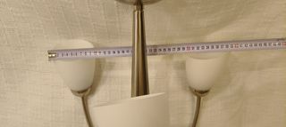 LÁMPARA. METAL. 3 FOCOS. IMPECABLE.