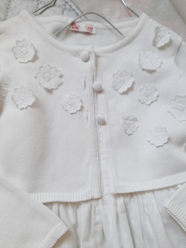 Vestitino elegante con coprispalle x bimba di  3 a