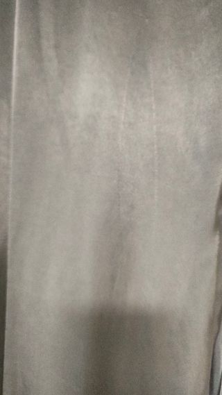 Vestido midi fruncido satén zara