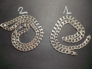 Cadenas plata 925 - 2 unidades