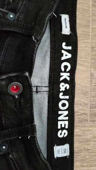 Vaqueros cortos Jack&Jones negros
