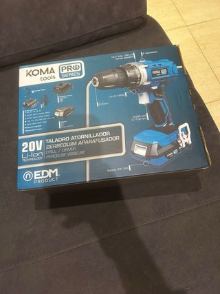 Taladro atornillador Koma Pro 20V