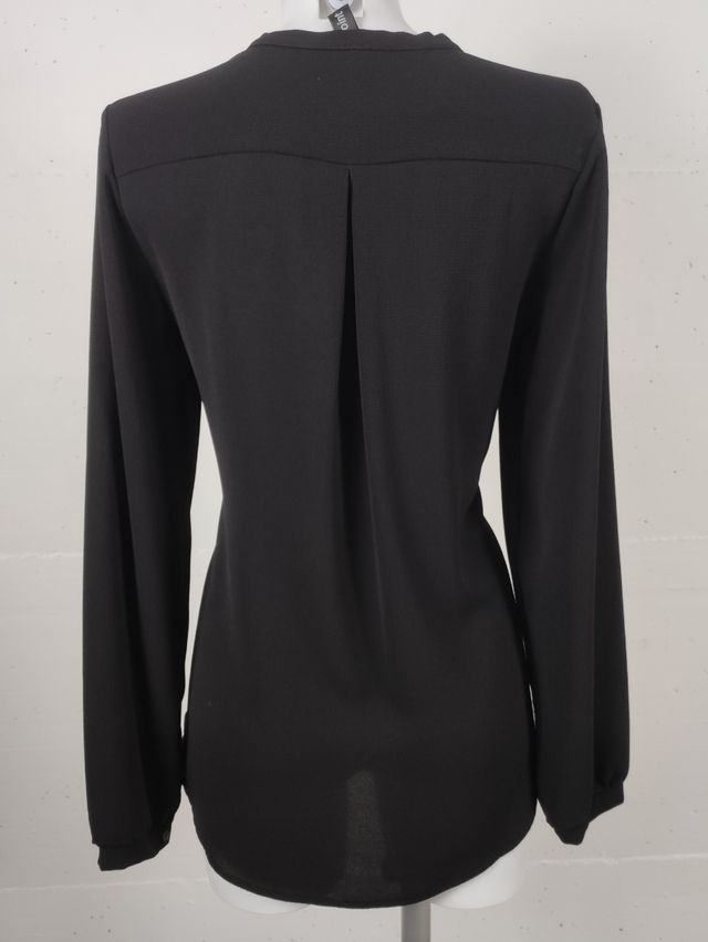 Camicia nera donna Golden point