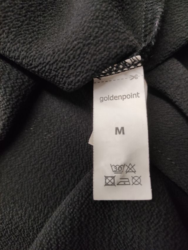 Camicia nera donna Golden point