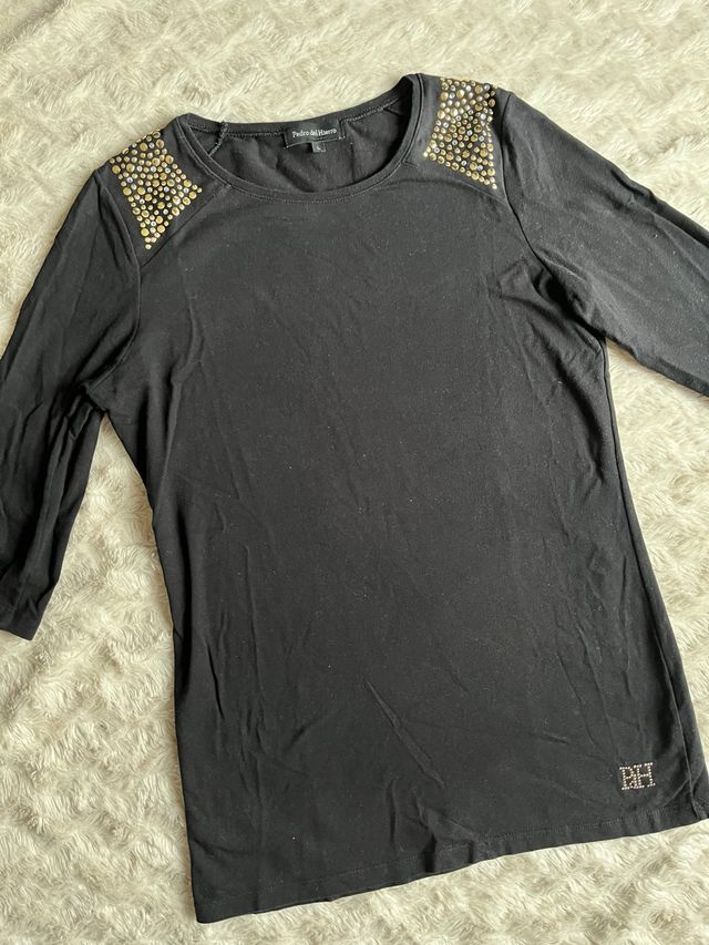 Camiseta Pedro del Hierro c/tachas