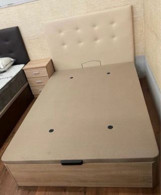 Canapé abatible con colchón