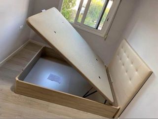 Canapé abatible con colchón