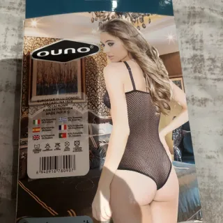 Body lencería negro