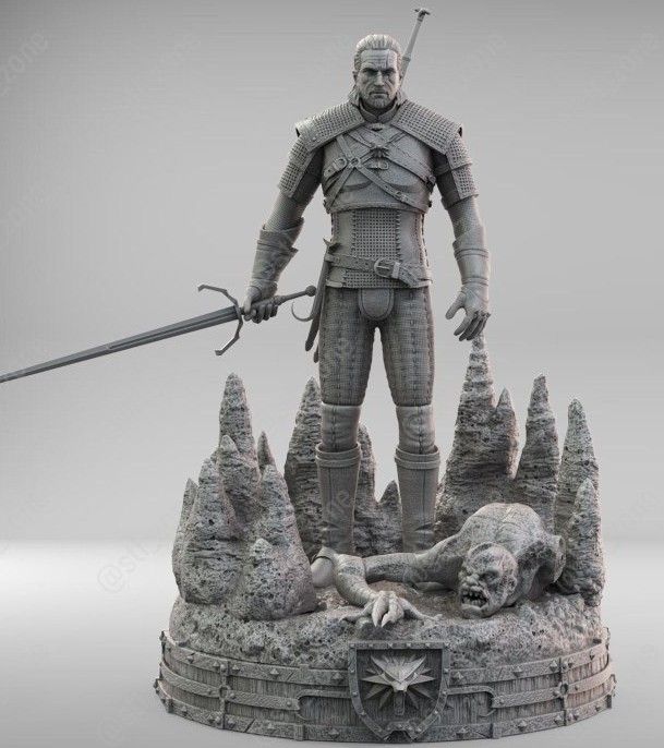 GERALT di Rivia è IL WITCHER l'incantatore e Ciri