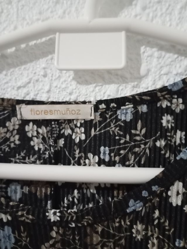 Vestido de señora estampado