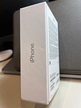 Caja original iPhone XS Silver 64gb