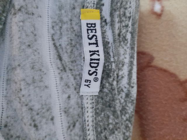 T-shirt Bambino - Verde Grigio