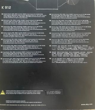 AKG K 912 - Auriculares inalámbricos recargables