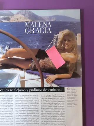 REVISTA INTERVIU MALENA GRACIA.