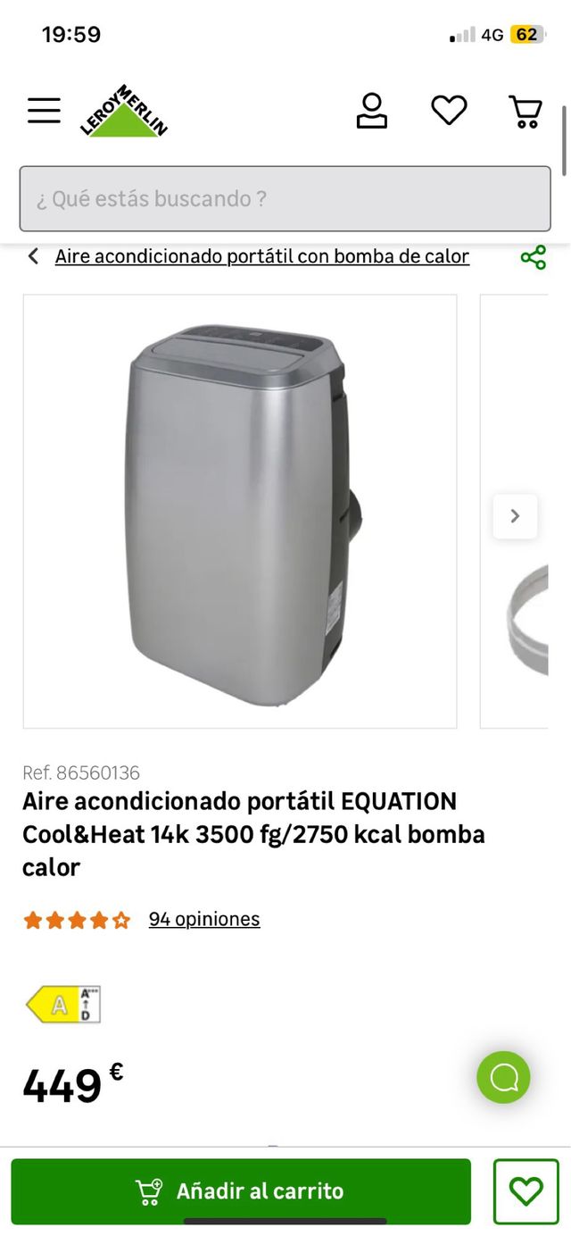 Aire acondicinado Equation