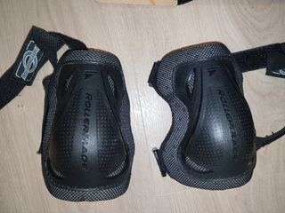 Rodilleras, coderas y protector manos junior.