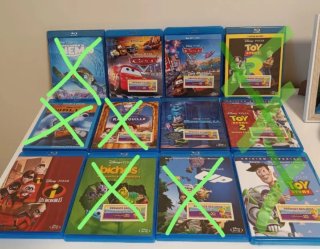 Películas Pixar Blu-ray