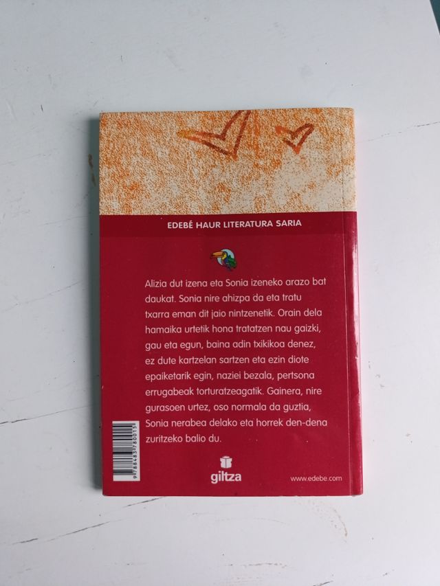 Libro "Nahi duzu izan nire ahizparen mutila?"