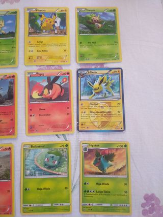 Cartas Pokémon