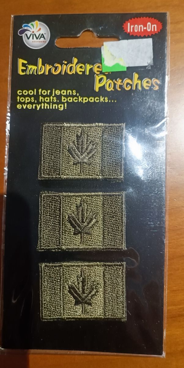 Parches Bordados Canadá (3)