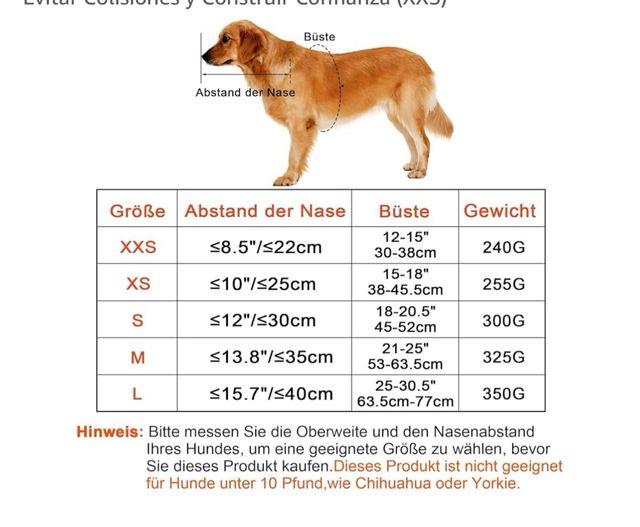 Arnes para perro ciegos