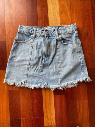 Falda tejana Pull&Bear