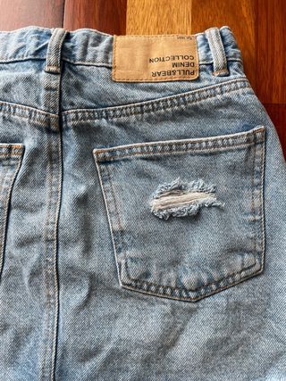 Falda tejana Pull&Bear