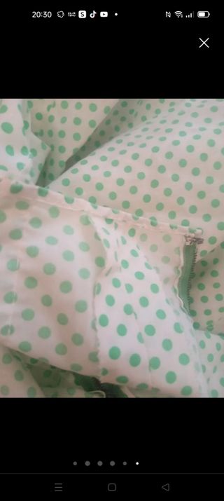 Falda de flamenca + mantoncillo vintage