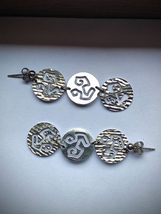 Orecchini argento 925 etnici nokike