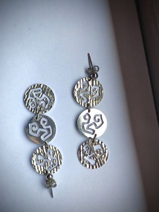 Orecchini argento 925 etnici nokike