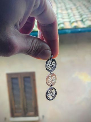 Orecchini argento 925 etnici nokike