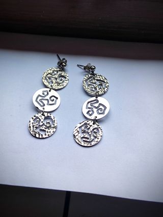 Orecchini argento 925 etnici nokike