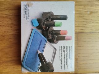 Lote 3 botellas cristal tinta y tampón Pelikan