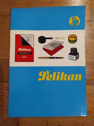 Lote 3 botellas cristal tinta y tampón Pelikan