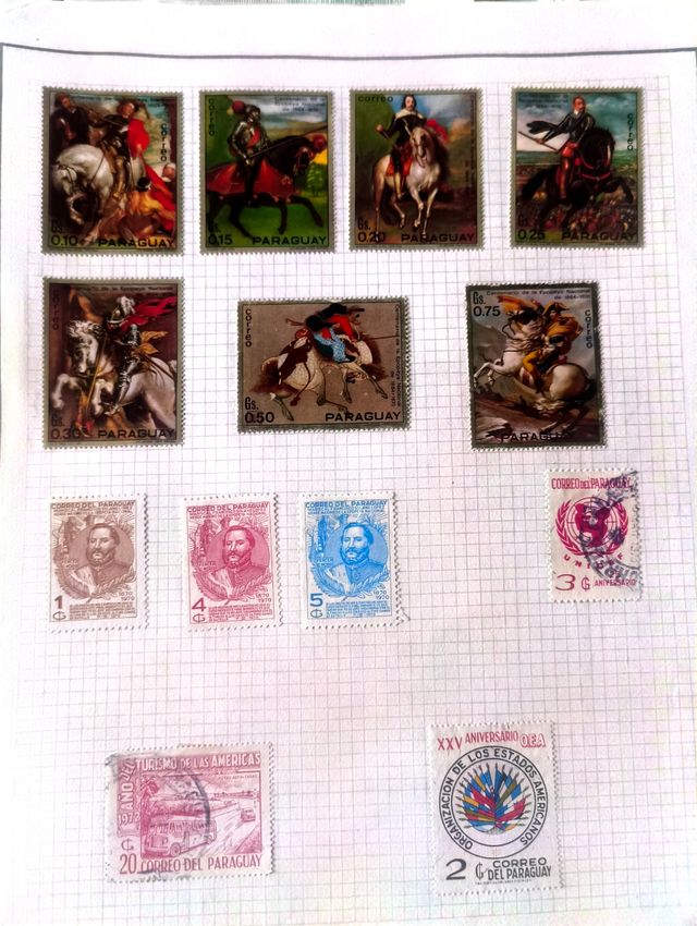 Sellos Paraguay Filatelia 
