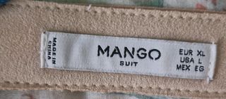 Vestido efecto piel de Mango,  talla XL