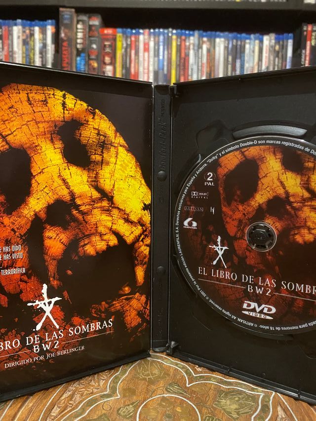 EL LIBRO DE LAS SOMBRAS - DVD - TERROR