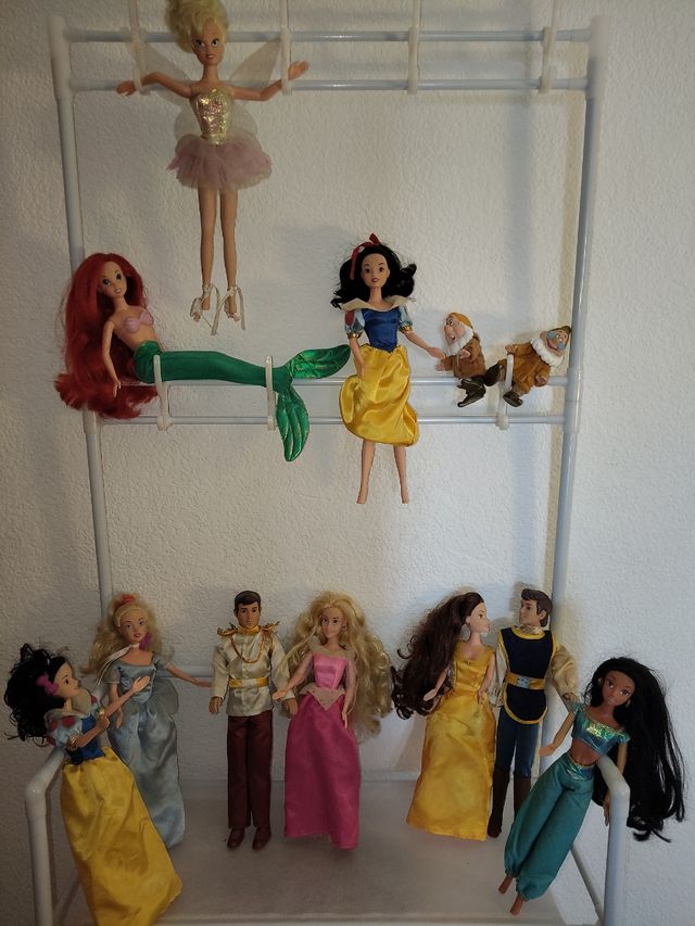Muñecas Disney: Princesas (Príncipes vendidos) 40€
