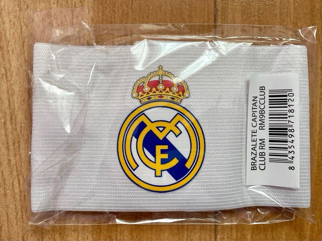 Brazalete capitán Real Madrid. Ideal regalo comuni
