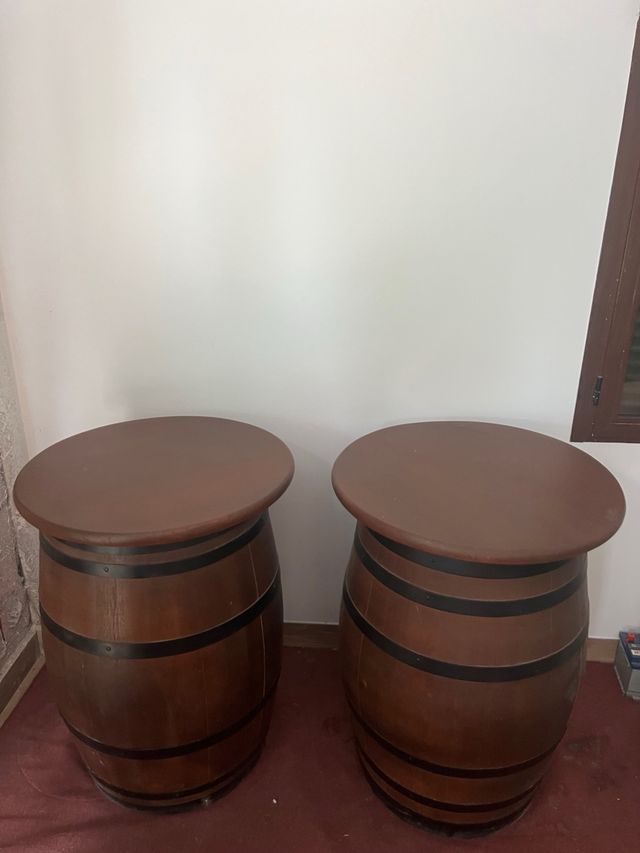 Mesas barril vino - 2uds