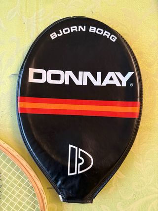 Raqueta de tenis vintage de Donnay
