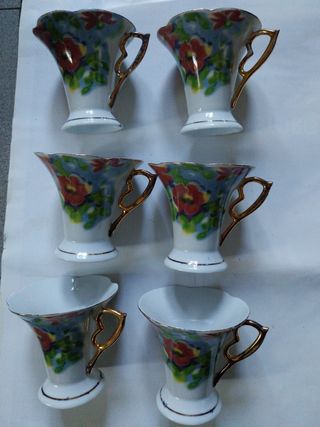 TAZAS VINTAGE PARA CAFE
